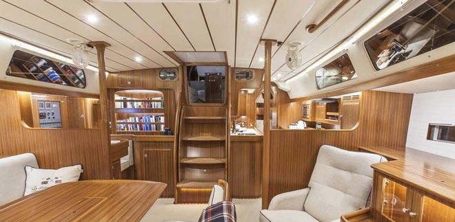 Hallberg Rassy 55 - interior ©  SW